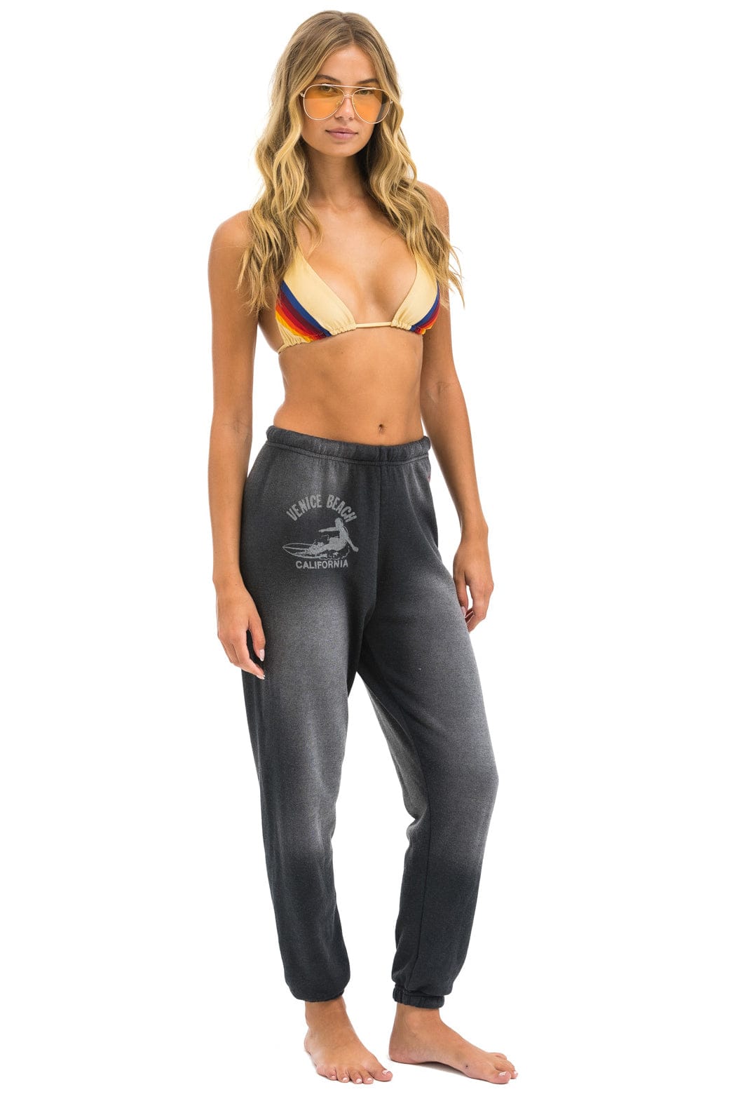 VENICE SURFER SWEATPANTS - FADED SMOKE - Aviator Nation