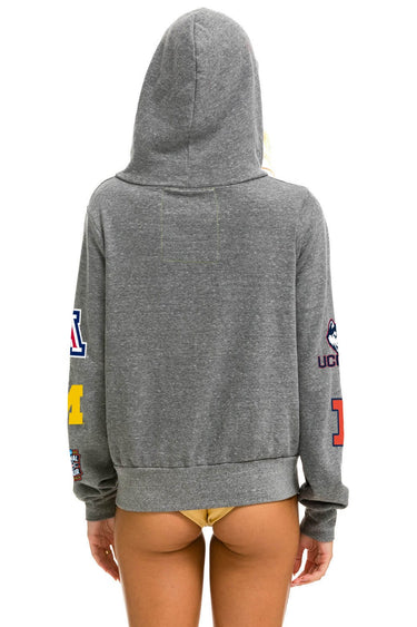 FINAL FOUR INDIANAPOLIS 2026 ZIP HOODIE - HEATHER GREY