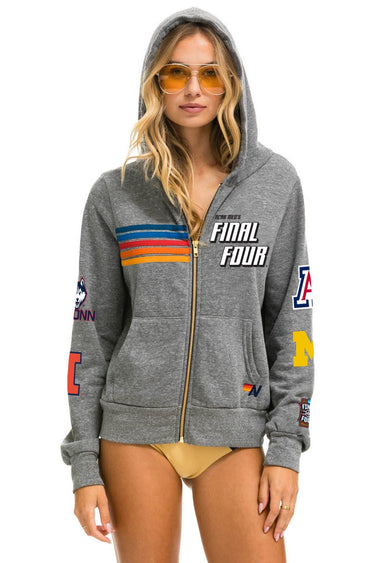 FINAL FOUR INDIANAPOLIS 2026 ZIP HOODIE - HEATHER GREY
