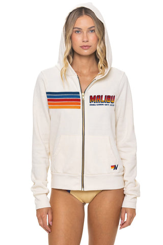 MALIBU CHILI COOK-OFF 2026 ZIP HOODIE - VINTAGE WHITE