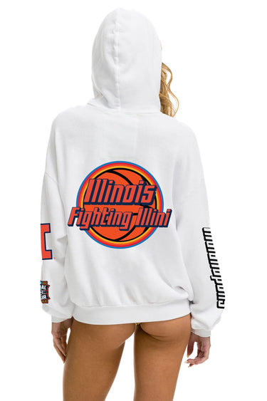 ILLINOIS FIGHTING ILLINI FINAL FOUR 2026 PULLOVER HOODIE - WHITE