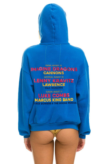 JAZZ ASPEN SNOWMASS 2025 PULLOVER HOODIE RELAXED - ADVENTURE BLUE