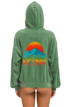 UP IN THE SKY 2026 RELAXED PULLOVER HOODIE - PALM