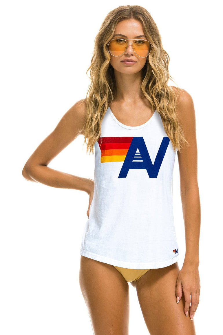 MEN'S LOGO TANK - WHITE