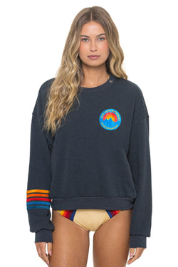 JAZZ ASPEN SNOWMASS 2026 CREW SWEATSHIRT RELAXED - CHARCOAL