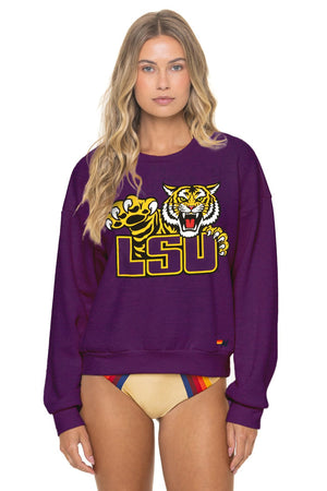 LSU 2026 RELAXED CREW SWEATSHIRT - LSU PURPLE