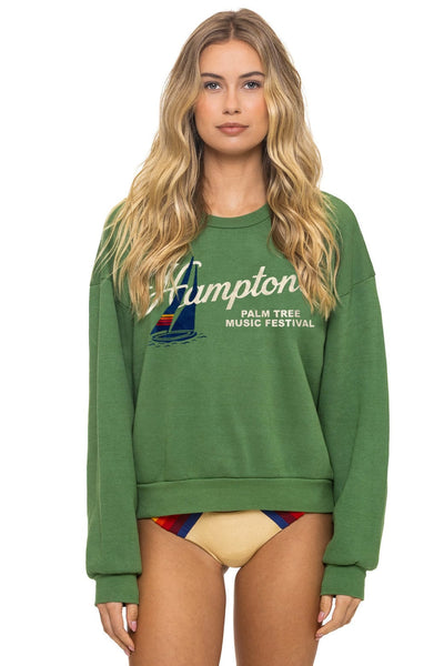 Palm Tree Fest Hamptons 2026 Crew Sweatshirt | Aviator Nation