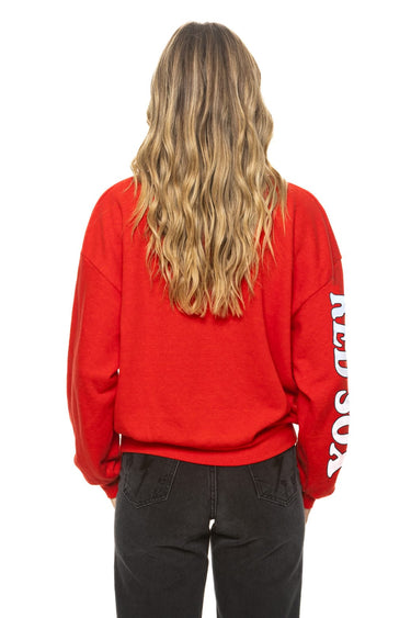 BOSTON RED SOX 2026 RELAXED CREW SWEATSHIRT - RED