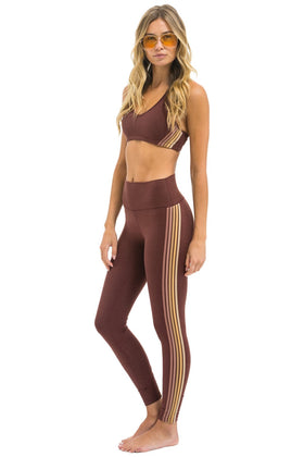 FULL LENGTH HI-RISE 5 STRIPE LEGGINGS