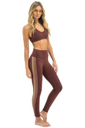 FULL LENGTH HI-RISE 5 STRIPE LEGGINGS