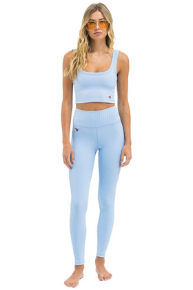 WIDE RIB FULL LENGTH HI-RISE LEGGINGS