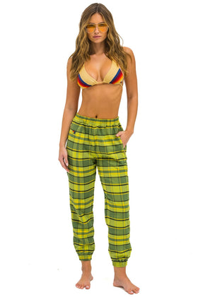 PLAID LODGE PANT