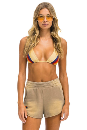 ESSENTIAL POCKET CLUB SHORTS - FADED TAN