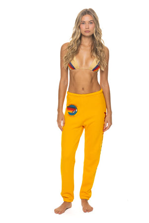 AVIATOR NATION SWEATPANTS - GOLD