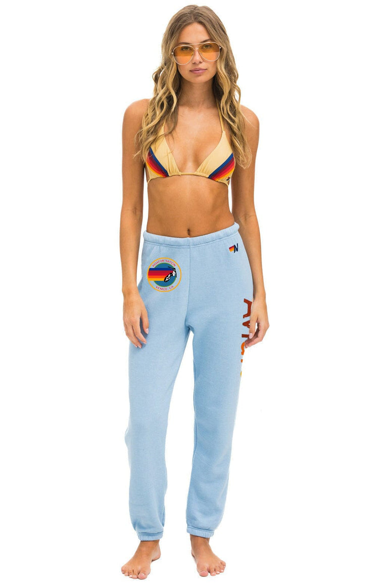 AVIATOR NATION VENICE SWEATPANTS - ICE