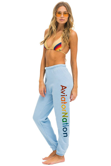 AVIATOR NATION SWEATPANTS - ICE
