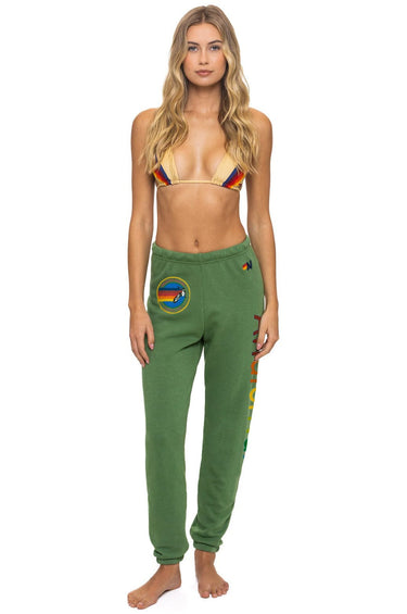 AVIATOR NATION SWEATPANTS - PALM