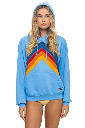 MOUNTAIN STITCH CHEVRON PULLOVER HOODIE RELAXED