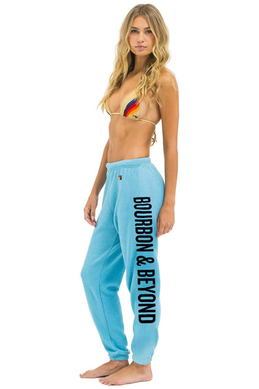 BOURBON AND BEYOND 2025 UNISEX SWEATPANTS - AQUA