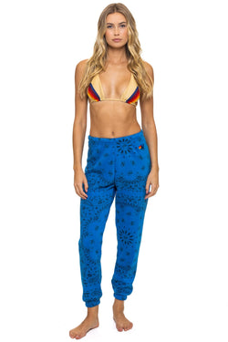 BANDANA SWEATPANTS - ADVENTURE BLUE