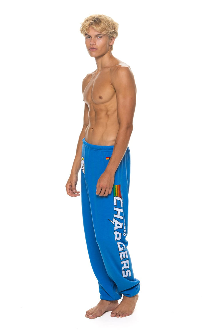 LOS ANGELES CHARGERS HELMET SWEATPANTS - COBALT