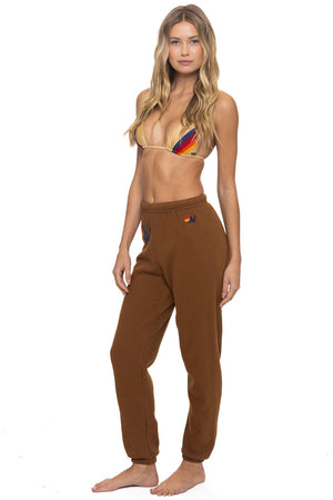 AVIATOR NATION SWEATPANTS - CINNAMON
