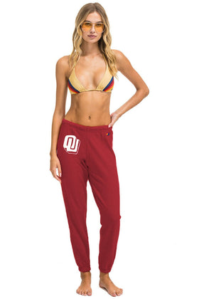 UNIVERSITY OF OKLAHOMA BOLT UNISEX SWEATPANTS