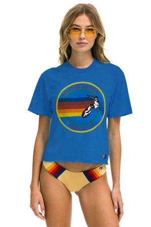 SIGNATURE VENICE BOYFRIEND TEE - ADVENTURE BLUE