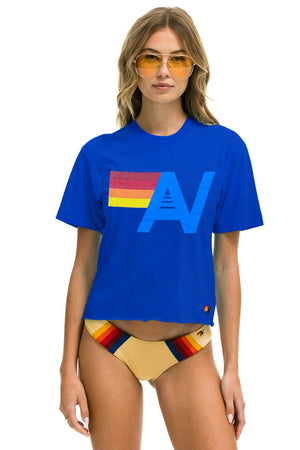 LOGO BOYFRIEND TEE - ROYAL