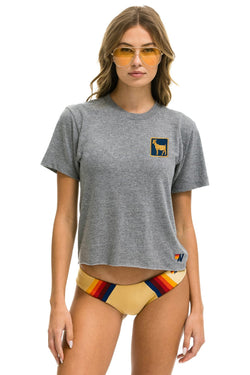 PLAYERS CLUB 2025 BOYFRIEND TEE - HEATHER