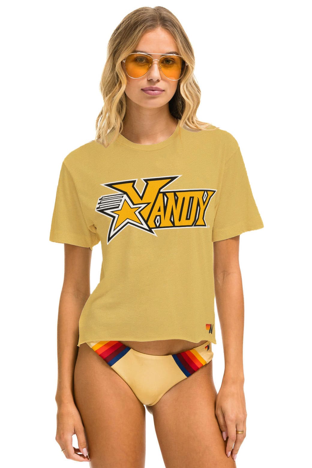 VANDERBILT UNIVERSITY 2026 BOYFRIEND TEE - FALLBACK GOLD