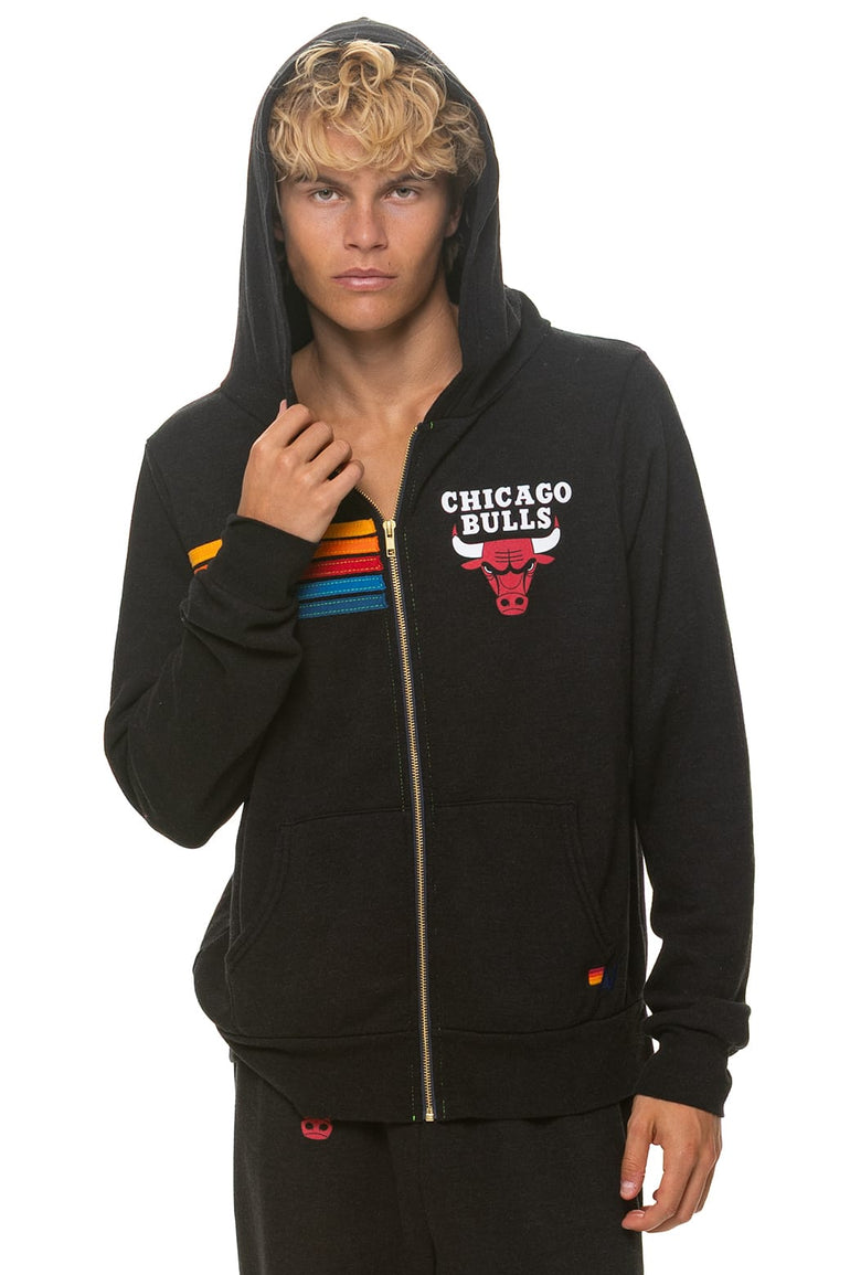 CHICAGO BULLS 2026 ZIP HOODIE - BLACK