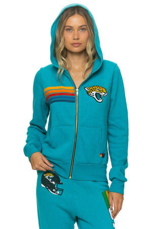 JACKSONVILLE JAGUARS ZIP HOODIE - MARINE BLUE