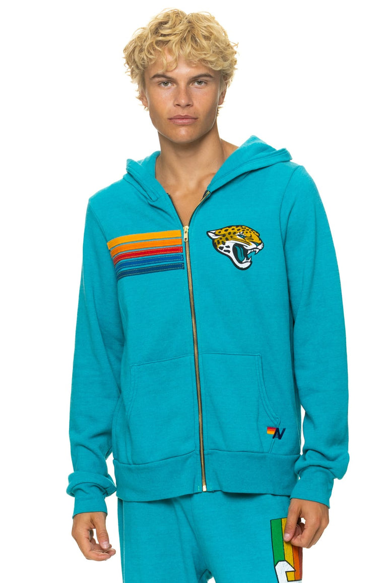 JACKSONVILLE JAGUARS ZIP HOODIE - MARINE BLUE