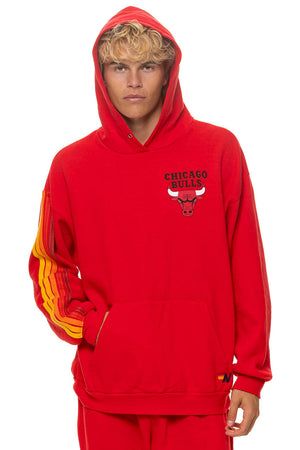 CHICAGO BULLS 2026 RELAXED PULLOVER HOODIE - BULLS RED