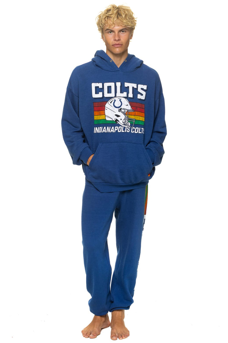 INDIANAPOLIS COLTS HELMET SWEATPANTS - ROYAL
