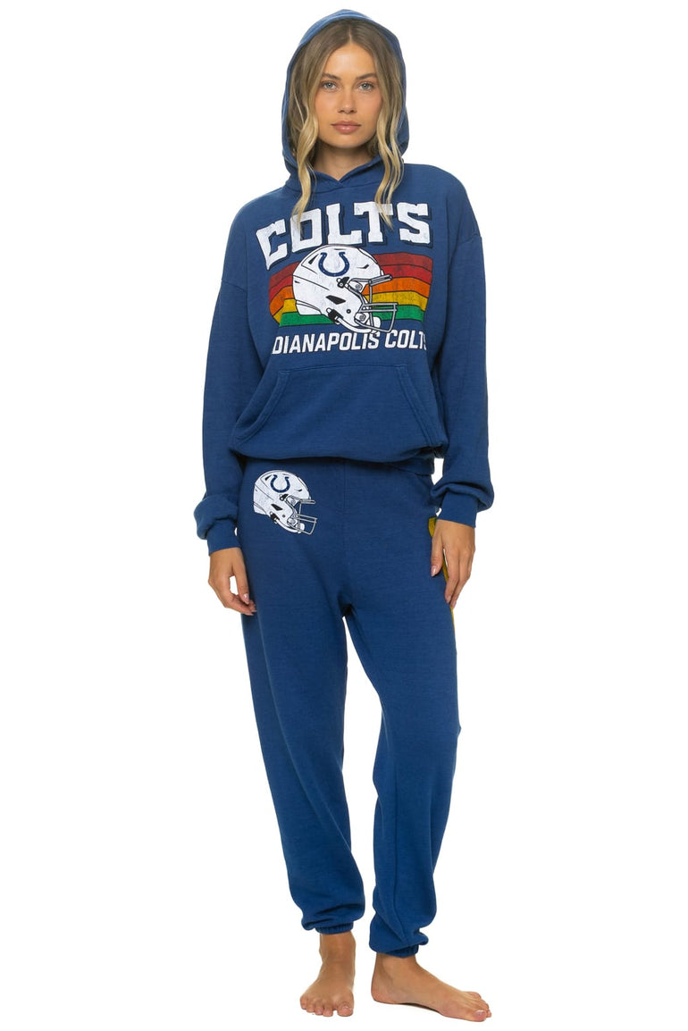 INDIANAPOLIS COLTS HELMET SWEATPANTS - ROYAL