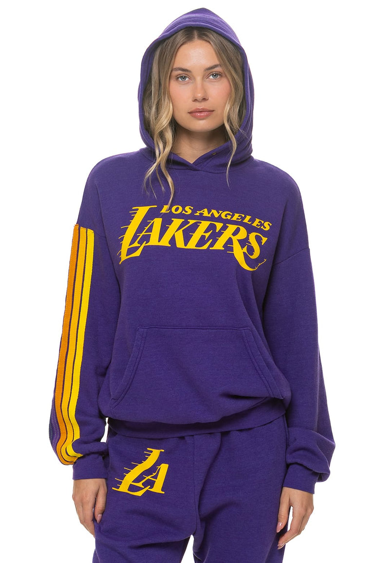 LOS ANGELES LAKERS 2026 RELAXED PULLOVER HOODIE - LAKERS PURPLE