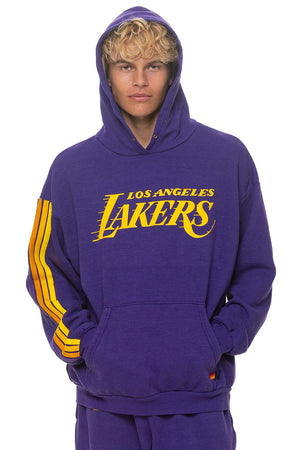 LOS ANGELES LAKERS 2026 RELAXED PULLOVER HOODIE - LAKERS PURPLE