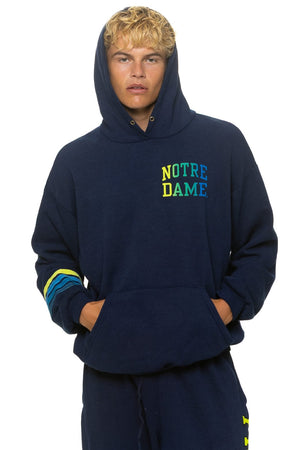 NOTRE DAME 2026 PULLOVER HOODIE RELAXED - NAVY