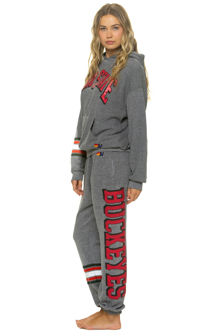 OHIO STATE UNIVERSITY 2026 UNISEX POCKET SWEATPANTS - HEATHER GREY