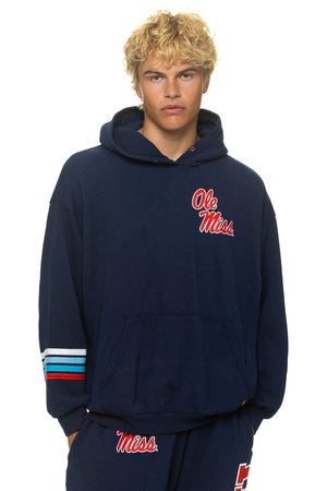 OLE MISS 2026 PULLOVER HOODIE RELAXED - NAVY