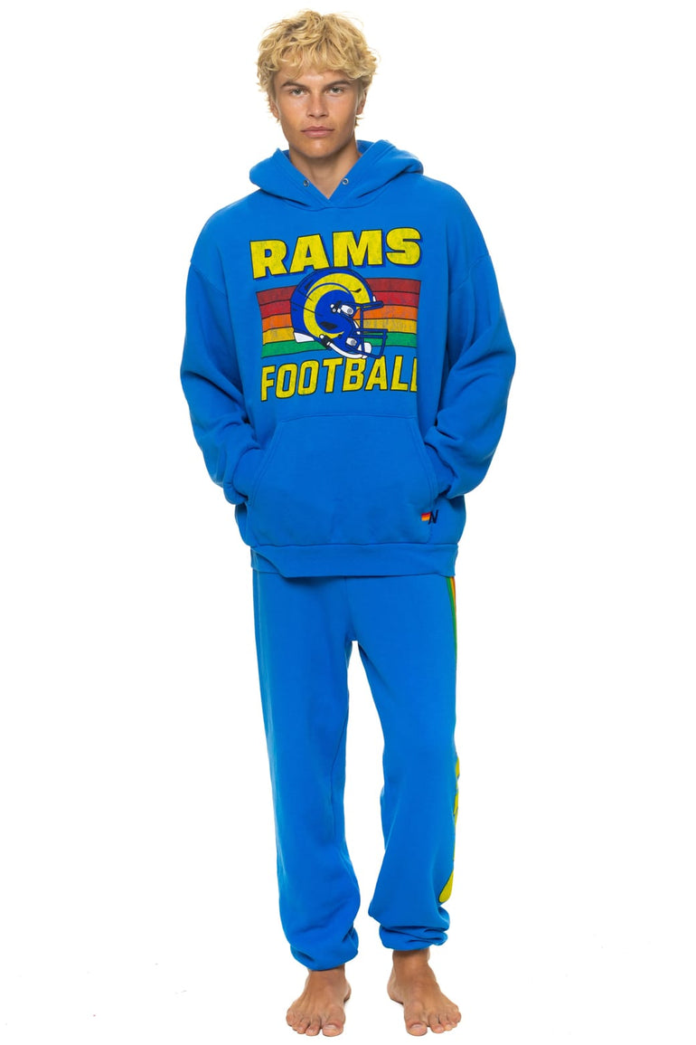 LOS ANGELES RAMS HELMET SWEATPANTS - OCEAN