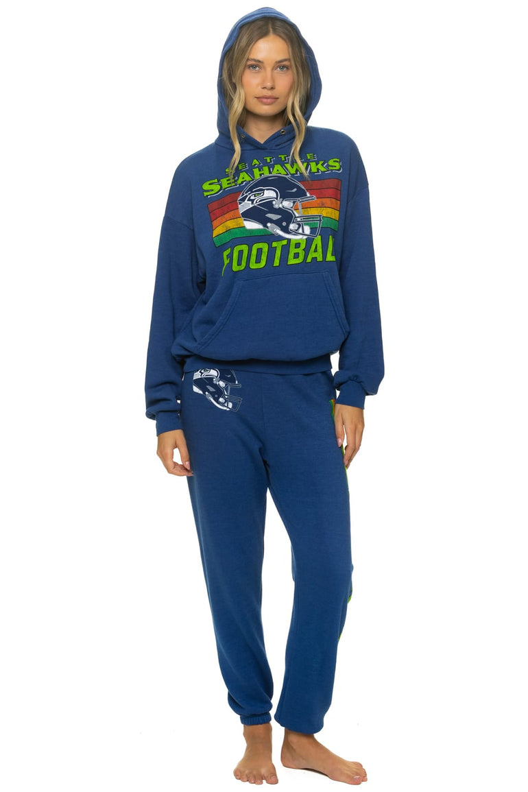SEATTLE SEAHAWKS HELMET SWEATPANTS - ROYAL