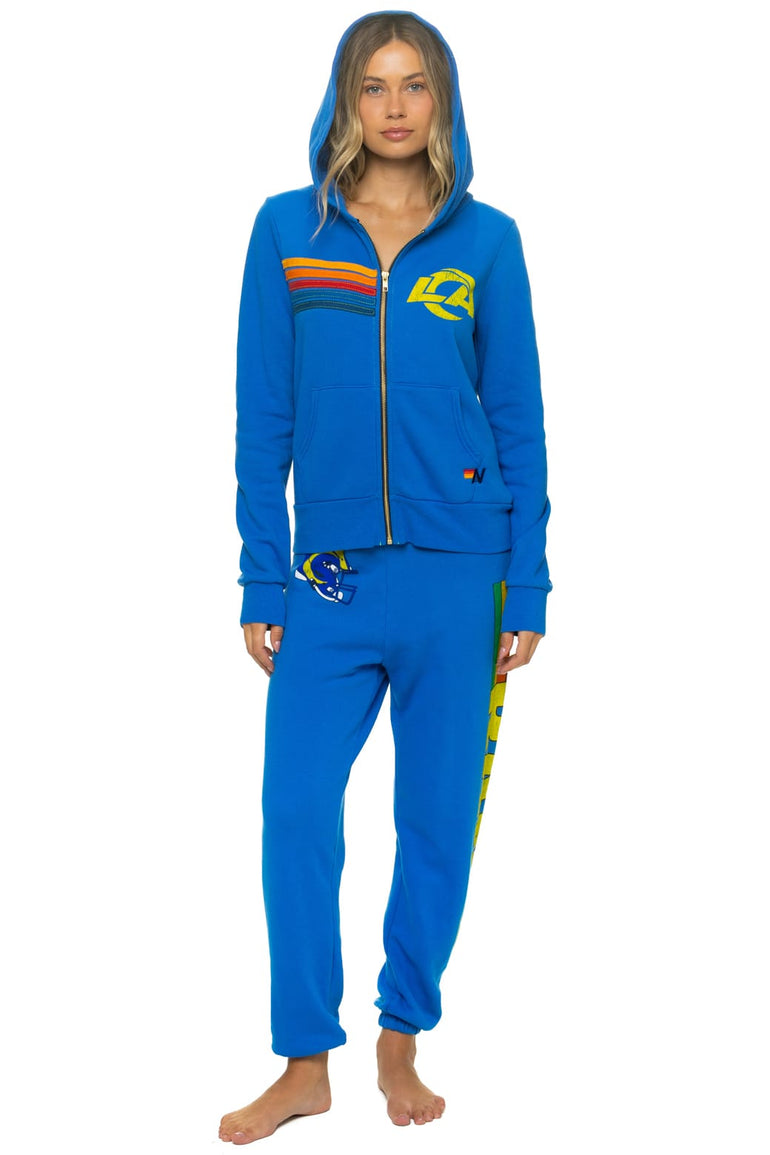 LOS ANGELES RAMS HELMET SWEATPANTS - OCEAN