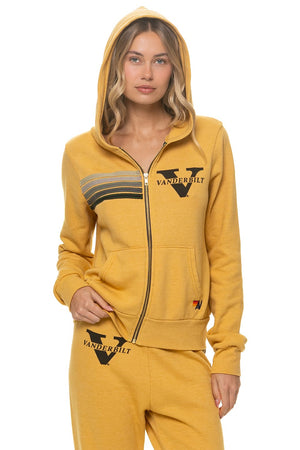 VANDERBILT UNIVERSITY 2026 ZIP HOODIE - FALLBACK GOLD