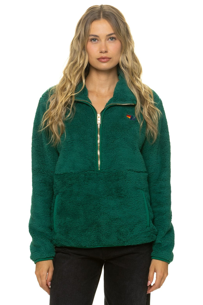 TEDDY UNISEX HALF ZIP JACKET - AMAZON