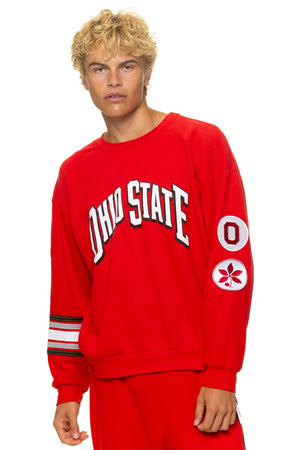 OHIO STATE UNIVERSITY 2026 RELAXED CREW SWEATSHIRT - OHIO STATE RED