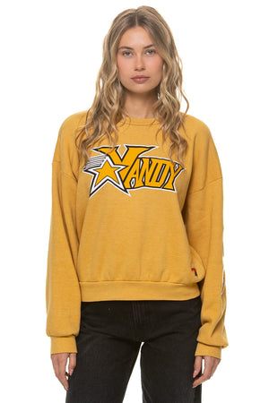 VANDERBILT UNIVERSITY 2026 RELAXED CREW SWEATSHIRT - FALLBACK GOLD