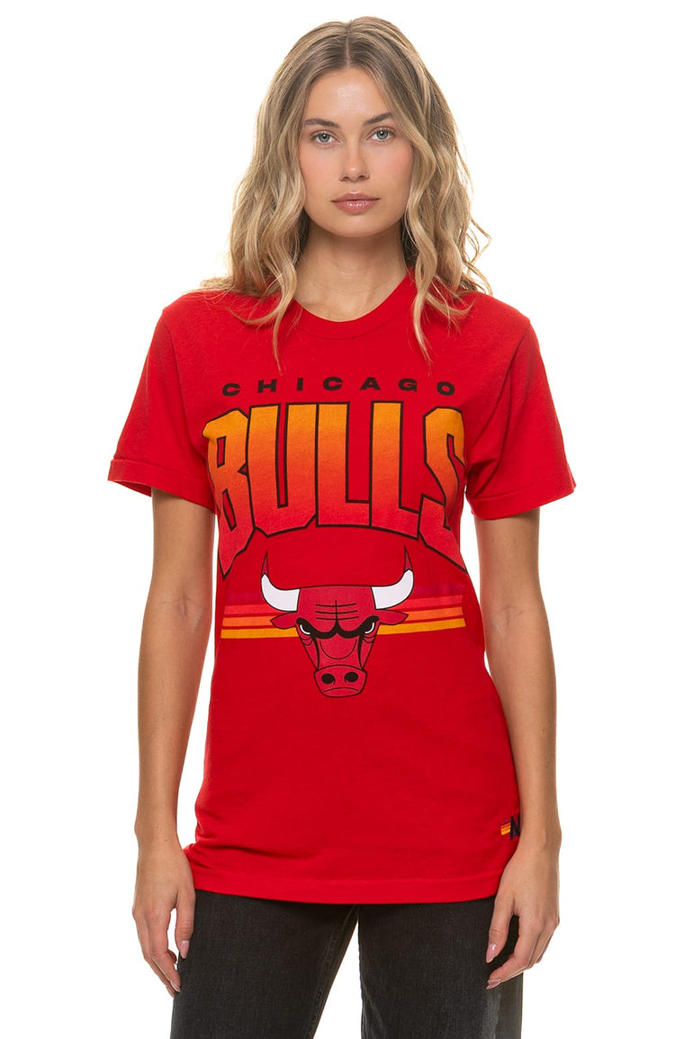 CHICAGO BULLS 2026 CREW TEE - BULLS RED